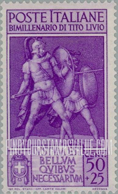 SEMI-POSTAL - Roman Warriors