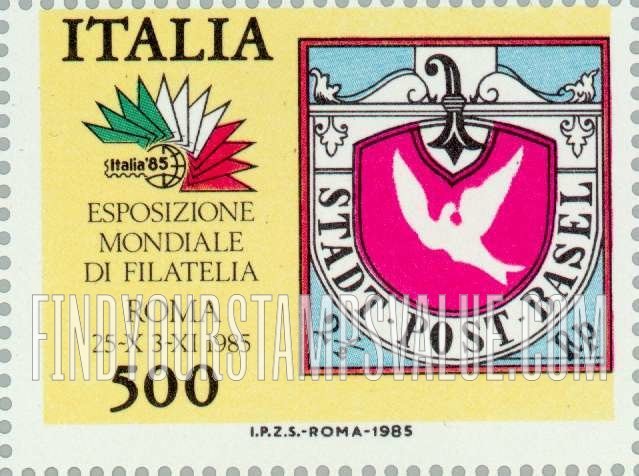 FindYourStampsValue: Switzerland #3L1