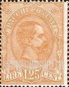 FindYourStampsValue: PARCEL POST - King Humbert I