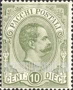 FindYourStampsValue: PARCEL POST -  King Humbert I