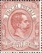 FindYourStampsValue: PARCEL POST - King Humbert I