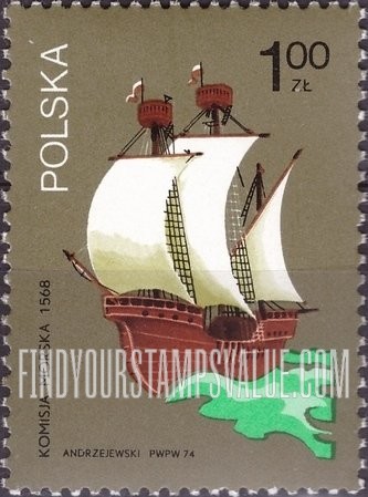 Polish Sailing Ships: Sailing Ship, 16th Century