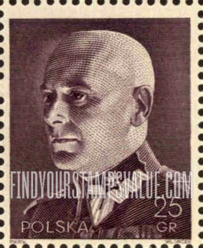 FindYourStampsValue: Marshal Smigly-Rydz