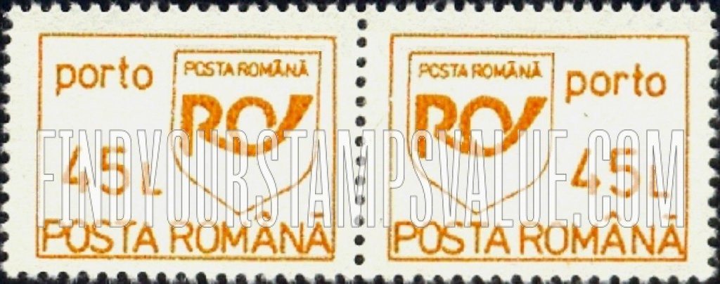 POSTAGE DUE STAMPS - Post Horn