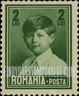 FindYourStampsValue: King Michael: Michael Type of 1928