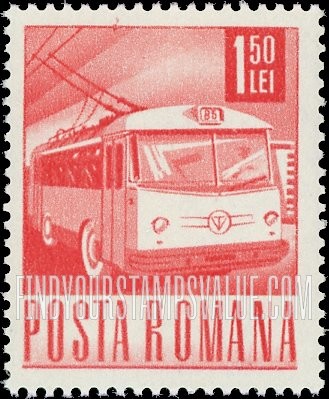 FindYourStampsValue: Trolley bus
