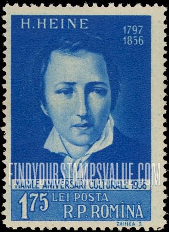 FindYourStampsValue: Portraits: Heinrich Heine