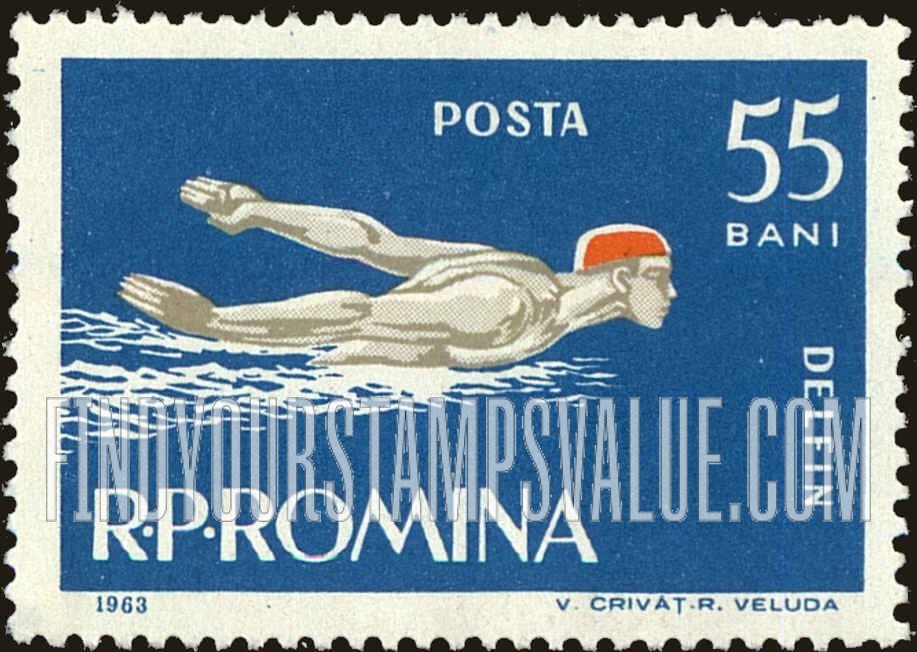 FindYourStampsValue: Butterfly stroke, horizontal