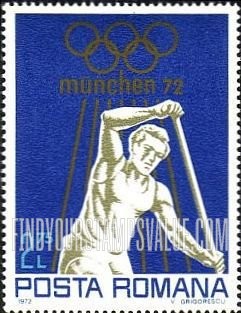 FindYourStampsValue: Olympic Rings and Canoeing