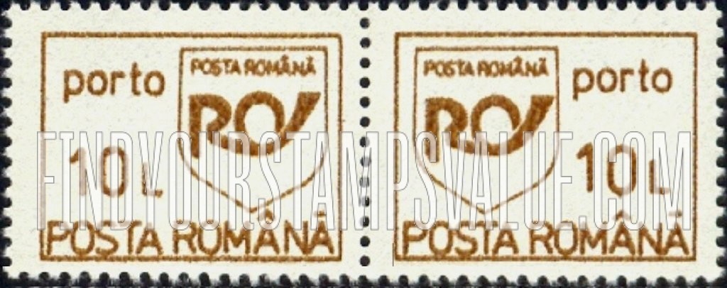 POSTAGE DUE STAMPS - Post Horn