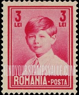 FindYourStampsValue: King Michael: Michael Type of 1928