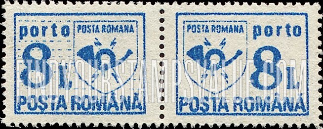 POSTAGE DUE STAMPS - Post Horn