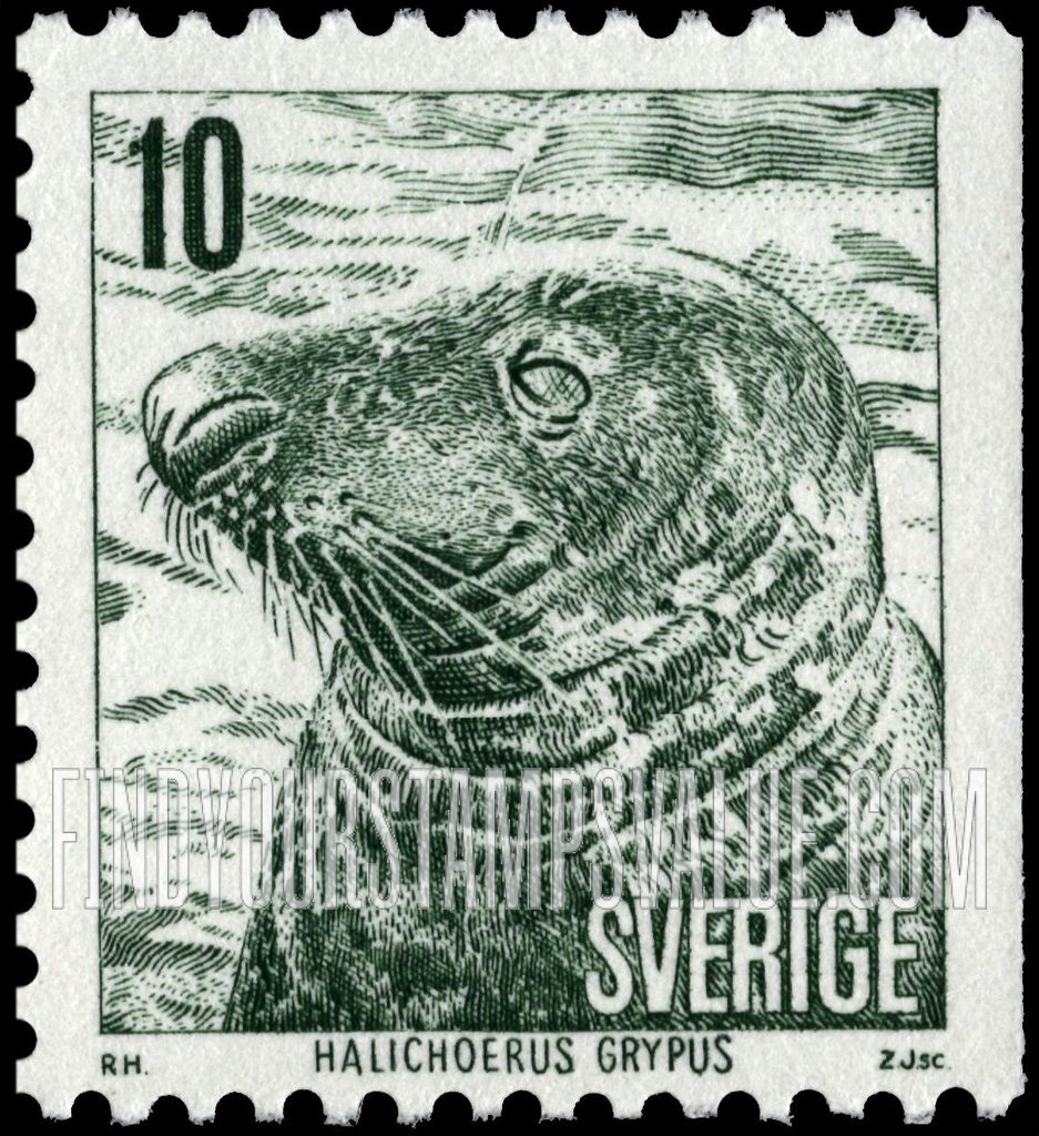 FindYourStampsValue: Gray Seal