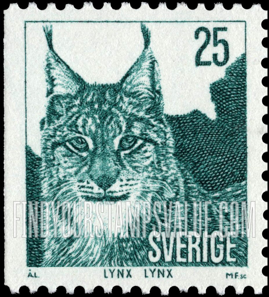 FindYourStampsValue: Protected Animals: Lynx