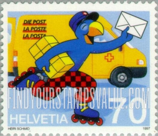 Federal Administration: “Globi” as Postman