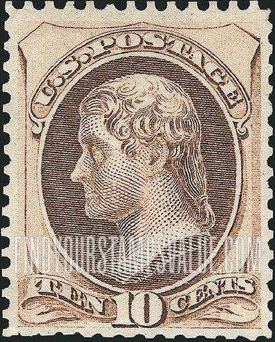 FindYourStampsValue: THOMAS JEFFERSON - With Secret Mark - Special Printing