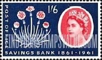 FindYourStampsValue: Great Britain (United Kingdom): Centenary of Post Office Savings Bank - Thrift Plant