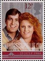 Great Britain (United Kingdom): Wedding of Prince Andrew and Sarah Ferguson