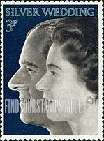 Great Britain (United Kingdom): 25th Anniversary of the Marriage of Queen Elizabeth II and Prince Philip