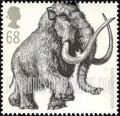 Great Britain (United Kingdom): Ice Age Animals - Woolly Mammoth