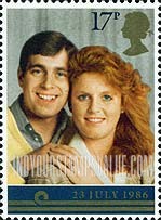 Great Britain (United Kingdom): Wedding of Prince Andrew and Sarah Ferguson