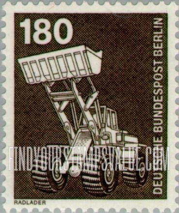 FindYourStampsValue: BERLIN - Industry Type of Germany: Payloader