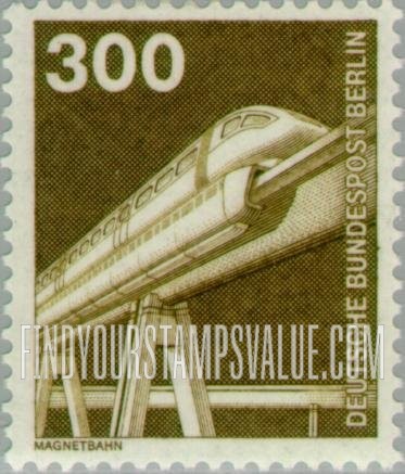 FindYourStampsValue: BERLIN - Industry Type of Germany: Electric railroad