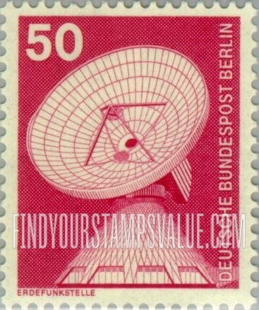 FindYourStampsValue: BERLIN - Industry Type of Germany: Radar station