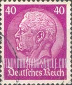 86th Birthday of President von Hindenburg - President von Hindenburg