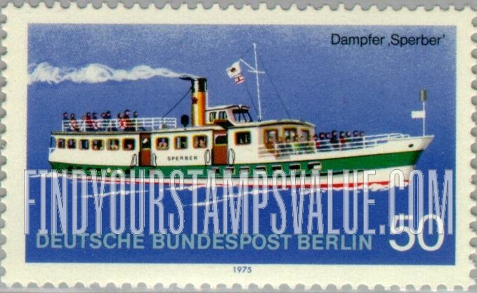 BERLIN - Ships: S.S. Sperber