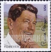 PRESIDENT RONALD REAGAN, Self-Adhesive stamp
