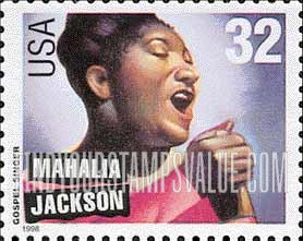 FindYourStampsValue: MAHALIA JACKSON - American Music Series