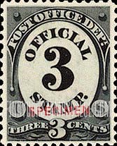 POST OFFICE - Numeral of Value, 3c