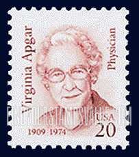 FindYourStampsValue: VIRGINIA APAGAR - Great Americans
