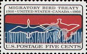 FindYourStampsValue: MIGRATORY BIRD TREATY