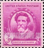 FAMOUS AMERICAN ARTISTS - Augustus Saint-Gaudens
