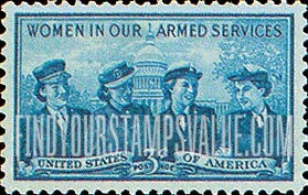 SERVICE WOMEN - Women of the Marine Corps, Army, Navy and Air Force