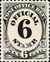 POST OFFICE - Numeral of Value, 6c