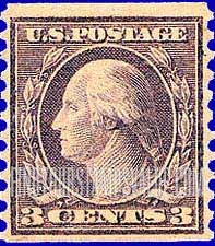 FindYourStampsValue: GEORGE WASHINGTON, Coil