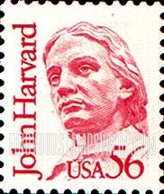FindYourStampsValue: JOHN HARVARD - Great Americans