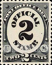 POST OFFICE - Numeral of Value, 2c