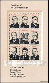 AMERIPEX '86 - Presidents IV