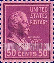 PRESIDENTIAL ISSUE - William Howard Taft