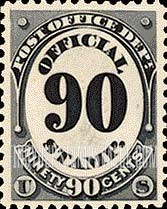 FindYourStampsValue: POST OFFICE - Numeral of Value, 90c