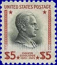 PRESIDENTIAL ISSUE - Calvin Coolidge