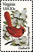 VIRGINIA - State Birds and Flowers