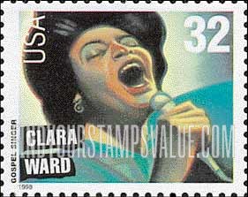 FindYourStampsValue: CLARA WARD - American Music Series