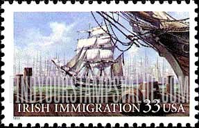 FindYourStampsValue: IRISH IMMIGRATION