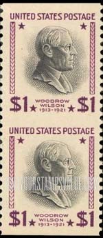 PRESIDENTIAL ISSUE - Woodrow Wilson