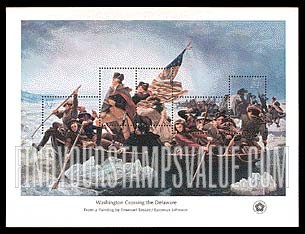 FindYourStampsValue: AMERICAN BICENTENNIAL, Souvenir sheet of 5